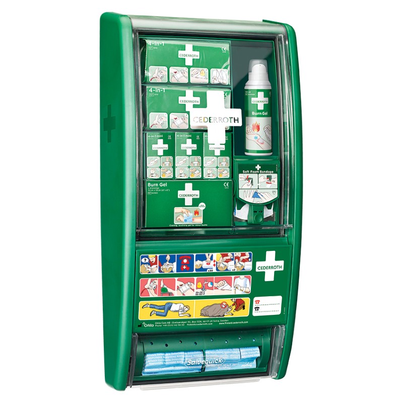 Cederroth First Aid and Burn Station Health and Care